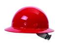 Red Full Brim Ratchet Hard Hat
