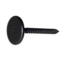 Decorative Panel Black Timber Screws 10-Pack