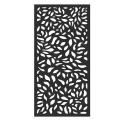 36 X 72-Inch X 0.31-Inch Evergreen Design Decorative Panel In Charcoal