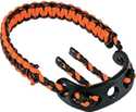 Black/Neon Orange Elite Custom Cobra Braided Wrist Sling