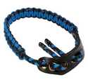 Black/Blue Elite Custom Cobra Braided Wrist Sling
