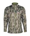 2x-Large Mossy Oak Bottomland Piedmont Mid-Season Grid Fleece Waterproof Insulated Camo Jacket