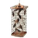 Squirrel-Resistant Caged Tube Feeder