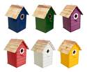 Assorted Lake And Cabin Woodland Wren/Chickadee Houses