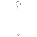 Tree S-Hook Extension Hanger — 48 in. L, Black Powder Coat Finish