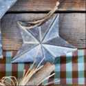 Extra Large Embossed Star Ornament