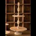 Grand 20-Inch Wooden Boutique Stand
