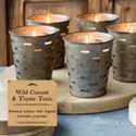 Wild Currant And Thyme Tonic Olive Bucket Candle