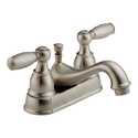 Two-Handle Lavatory Faucet Brushed Nickel