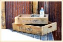 21-Inch Reclaimed Wood Crate
