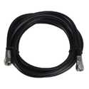 Coax Cable Patch Cord 6 ft Black