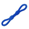Infinity Blue Tpr Double Fist Tug Dog Toy