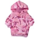 Casual Canine Large Pink Camo Hoodie  