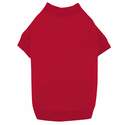 Medium Red Basic Dog Tee Shirt
