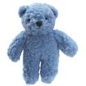8-1/2-Inch Blue Berber Bear Dog Toy