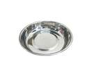 Messy Cats Stainless Steel Saucer Shaped Cat Bowl