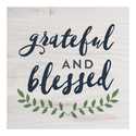 Small Grateful And Blessed Sign
