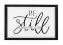 18 x 12-Inch Be Still And Know Sign