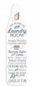 12 x 47-Inch The Rules Of The Laundry Room Sign