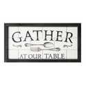 Gather At Our Table Framed Art
