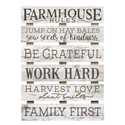 Farmhouse Rules Pallet Decor