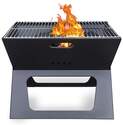 Portable Charcoal Easy Grill With Carry Bag And Grate Lifter