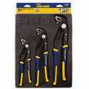 3-Piece Vise-Grip Groovelock Pliers Set With Storage Tray