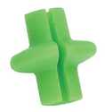Green Slotted Kisser Button