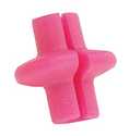 Pink Slotted Kisser Button