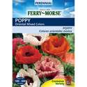 Poppy Oriental Mixed Colors Seed