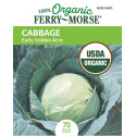 Cabbage Early Golden Acre Organic