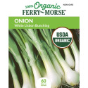 Onion White Lisbon Bunching Organic