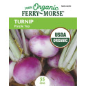 Turnip Purple Top Organic