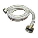 Plumb Pak PP23821 Washing Machine Discharge Hose, 3/4 in ID, 4 ft L, FHT x FHT, Stainless Steel