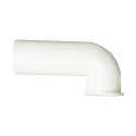 Disposal Drain Elbow, Plastic, White, For InSinkErator Disposals