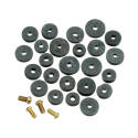Plumb Pak PP805-20 Faucet Washer Assortment, Rubber, For: Sink and Faucets