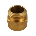 3/4 Inch MHT x 1/2 Inch FIP Brass Hose Adapter