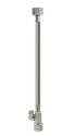 5/8-Inch x 20-Inch Quick Lock Stainless Steel Toilet Supply Line