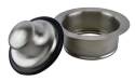4-1/2-Inch Diameter Stainless Steel Garbage Disposal Flange & Stopper