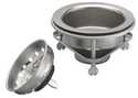 Screw Style Kitchen Basket Strainer Assembly, Stainless Steel