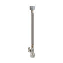Keeney 2068PCPOLFC12K Quick Lock Valve, 5/8 in Connection, Compression, 125 psi Pressure, Stainless Steel Body