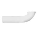 Wall Tube — 1-1/4 in., 7 in. L, Plastic, White