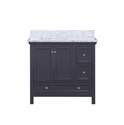 36-Inch Cunningham Vanity With Carrera Marble Top