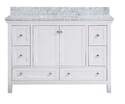 48-Inch Cunningham Vanity With Carrera Marble Top