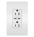 15-Amp White Tamper-Resistant Ultra-Fast Outlet With Type C/C USB