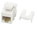 White Quick Connect Cat 5e Keystone Insert 5-Pack