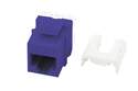 Blue Cat 5e Quick Connect Keystone Insert 