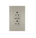 radiant® 15-Amp 125-Volt Duplex Receptacle, Nickel