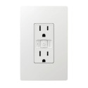 15-Amp White Tamper-Resistant Wi-Fi Smart Outlet With Matter Smart Home Capability
