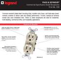 Legrand/Pass & Seymour CRB5262WCP6 